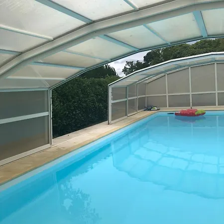 Ferienhaus Beautiful House And Private Pool Near Mimizan