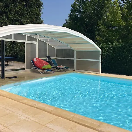 Ferienhaus Beautiful House And Private Pool Near Mimizan Pontenx-les-Forges
